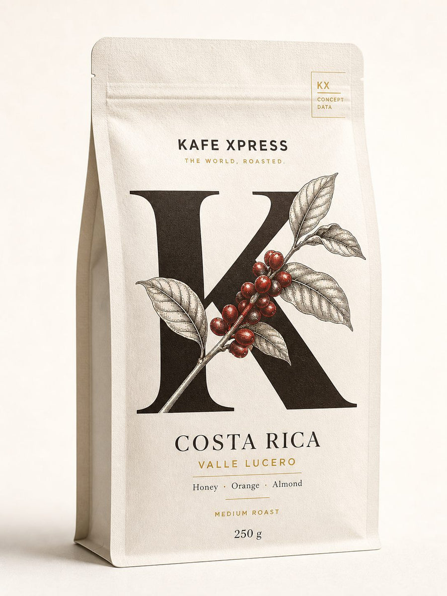 KX Costa Rica Tarrazú — KX packaging concept