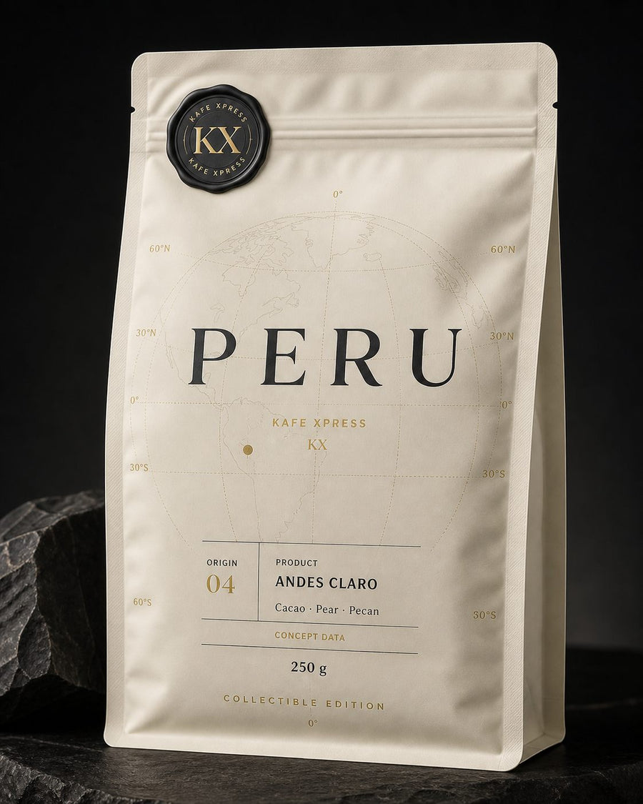 KX Peru Andes — KX packaging concept