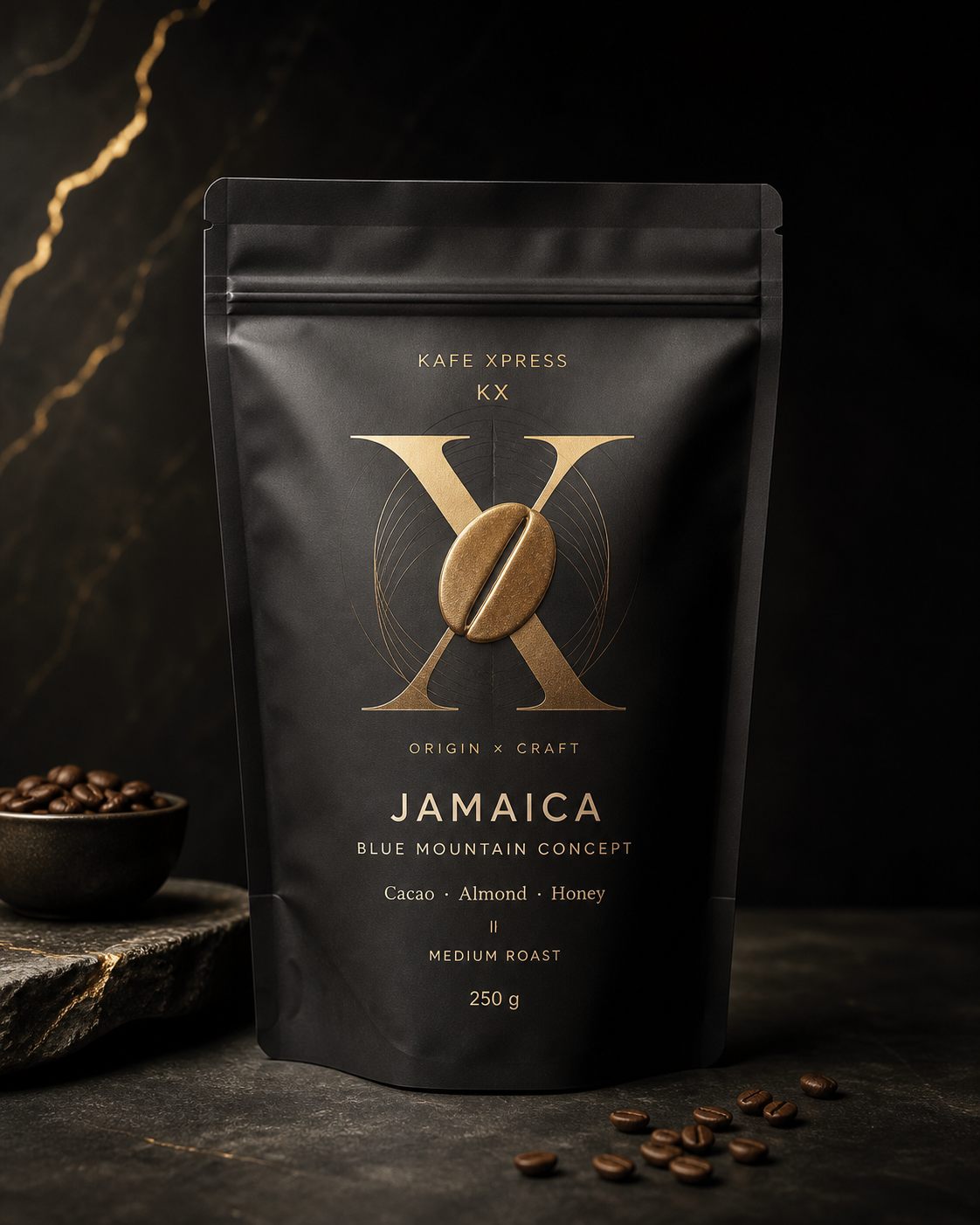 KX Italian Roast — KX packaging concept