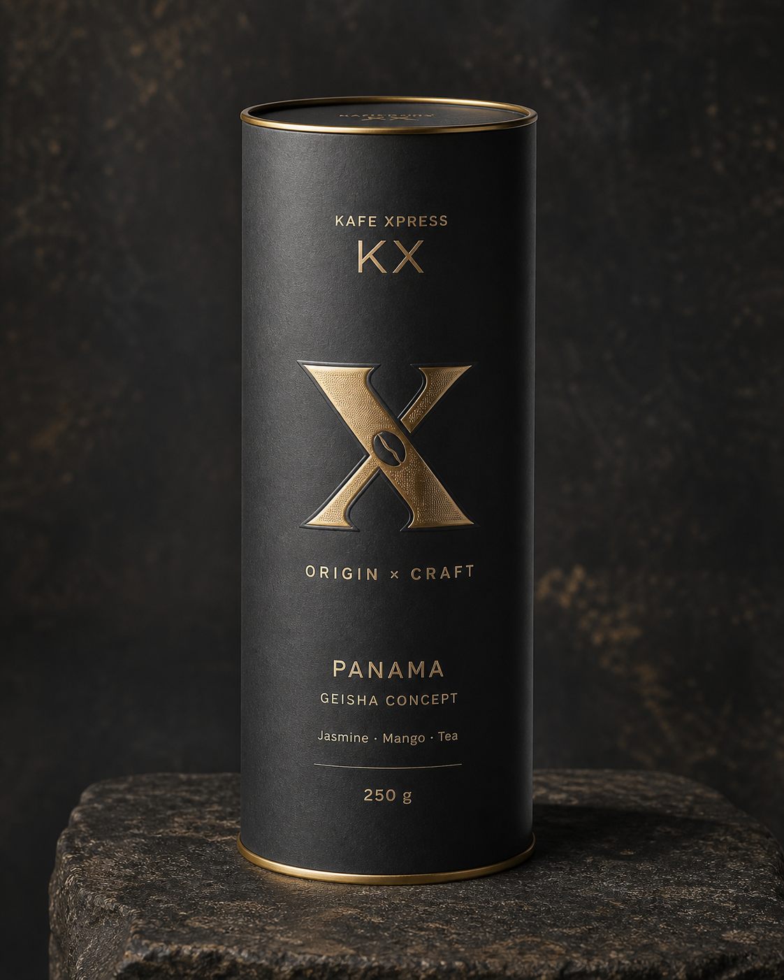 KX Jamaica Blue Mountain Reserve — KX packaging concept