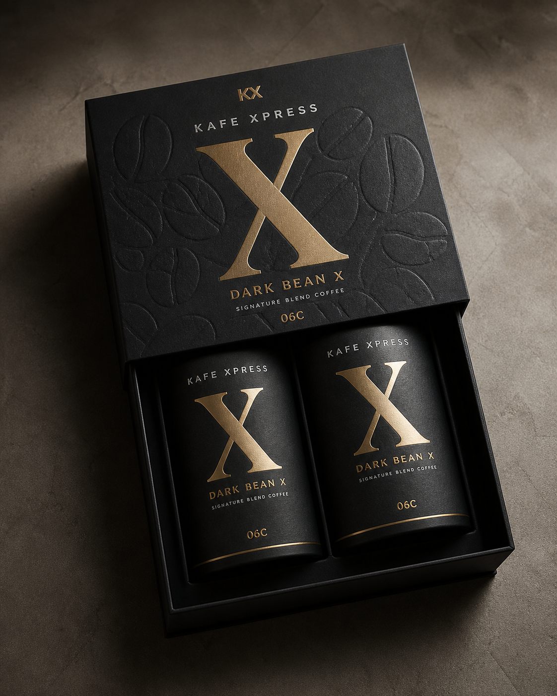 KX Italian Roast — KX packaging concept