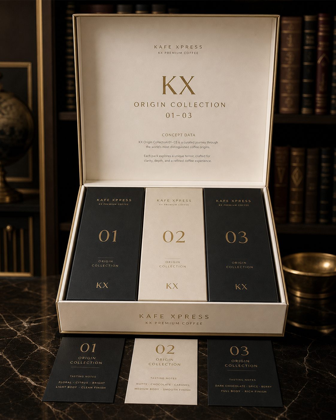 KX Corporate Gift Box — KX packaging concept